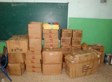 Medicamentos listos para desempacar, Operativo Medico Agosto 2010 El Pinar