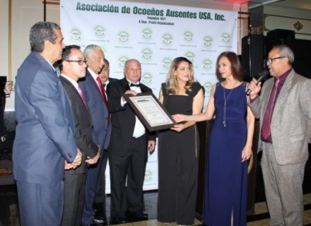 Ocoa de Pie reconoce trayectoria de Asociación de Ocoeños Ausentes en USA